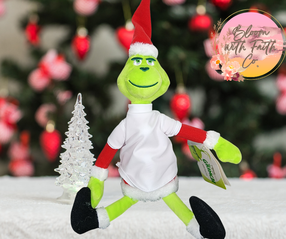 The Grinch Santa Plush