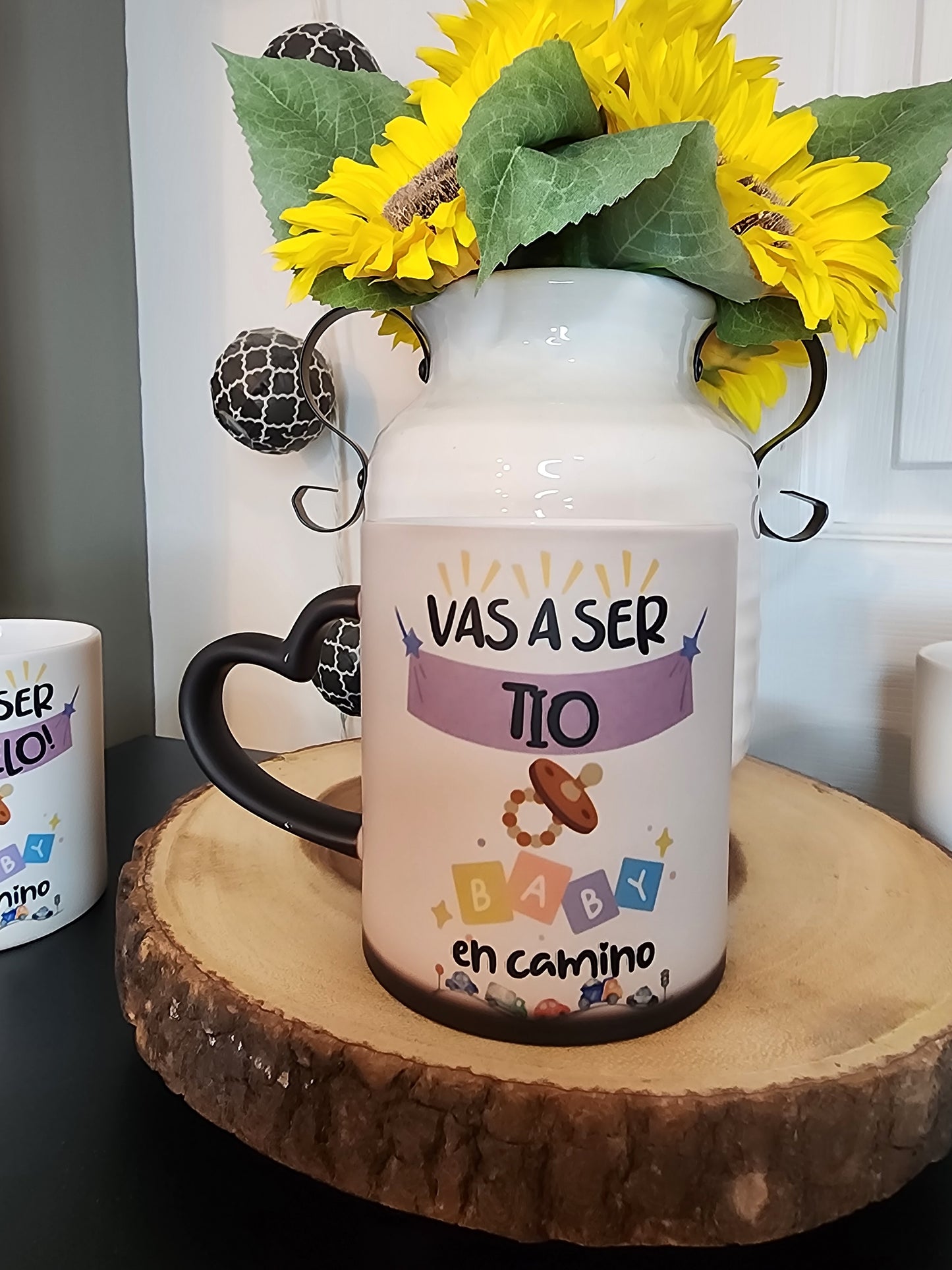 Bebé en camino tazas mágicas baby on the way magic mugs