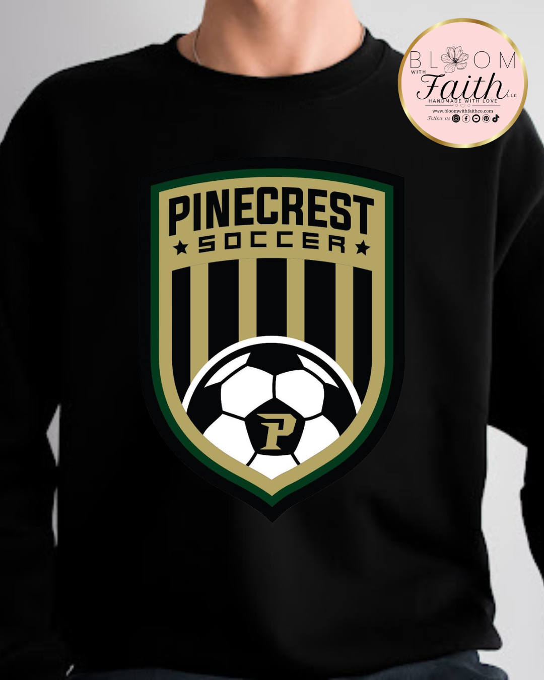 Crest Soccer Sweatshirt Unisex