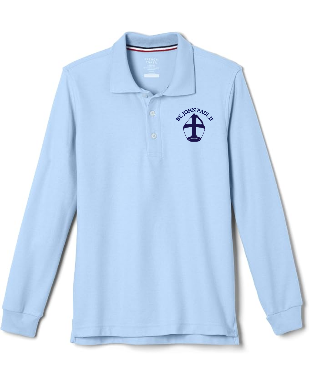 Long Sleeve Embroidered Polo - Pre-k & Kindergarten