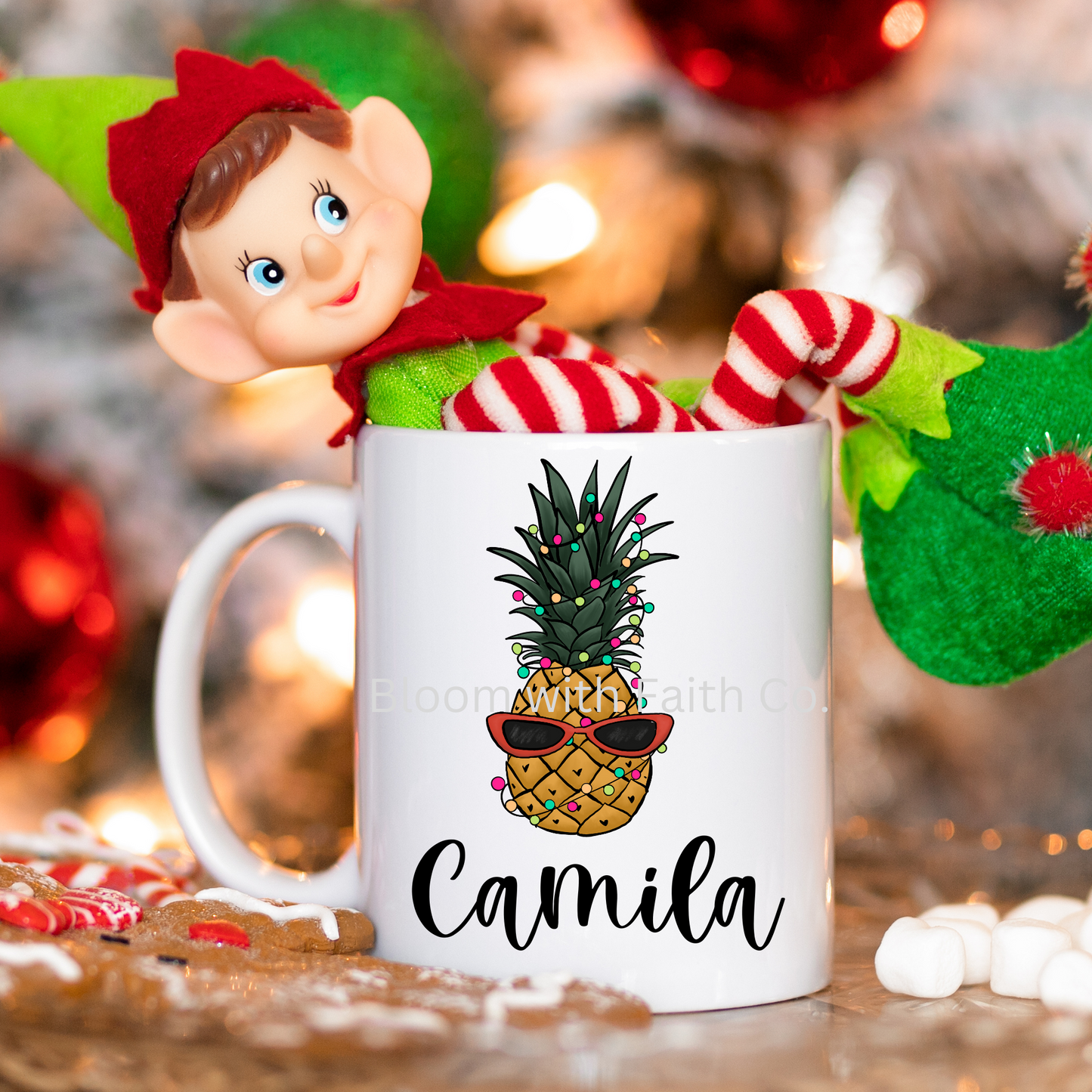 Personalized Christmas Mugs