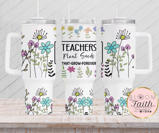 40oz tumbler with name