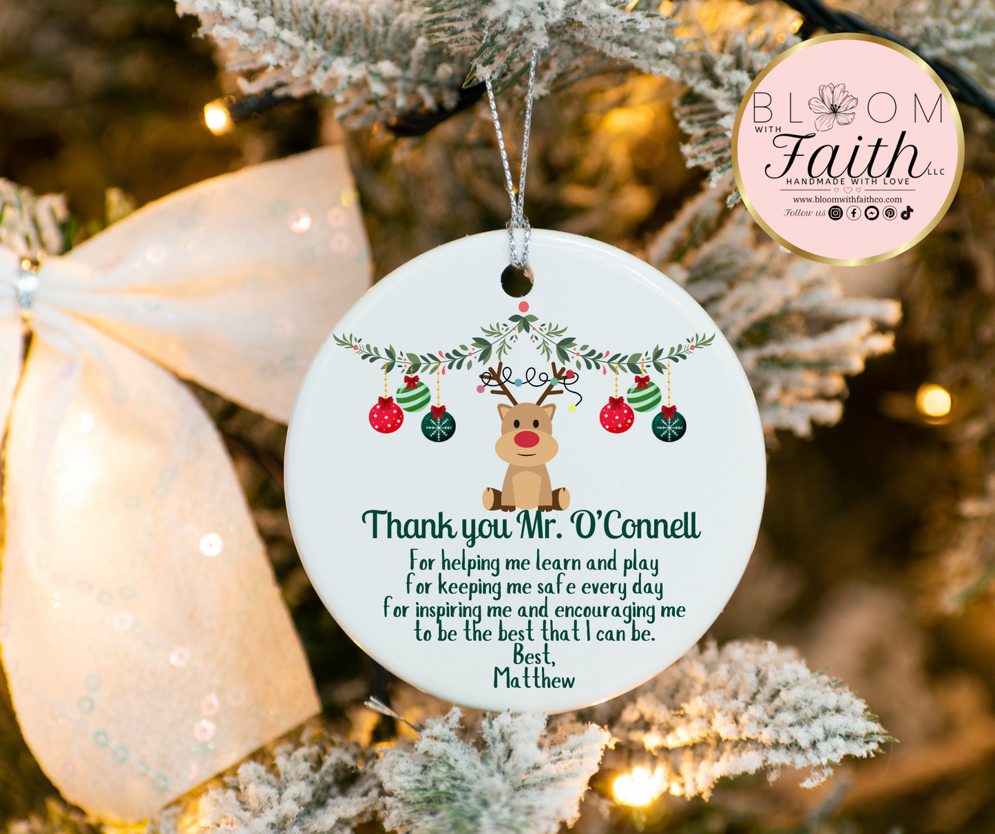 Ornament for Teacher