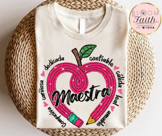 Maestra shirt / Spanish teacher shirt