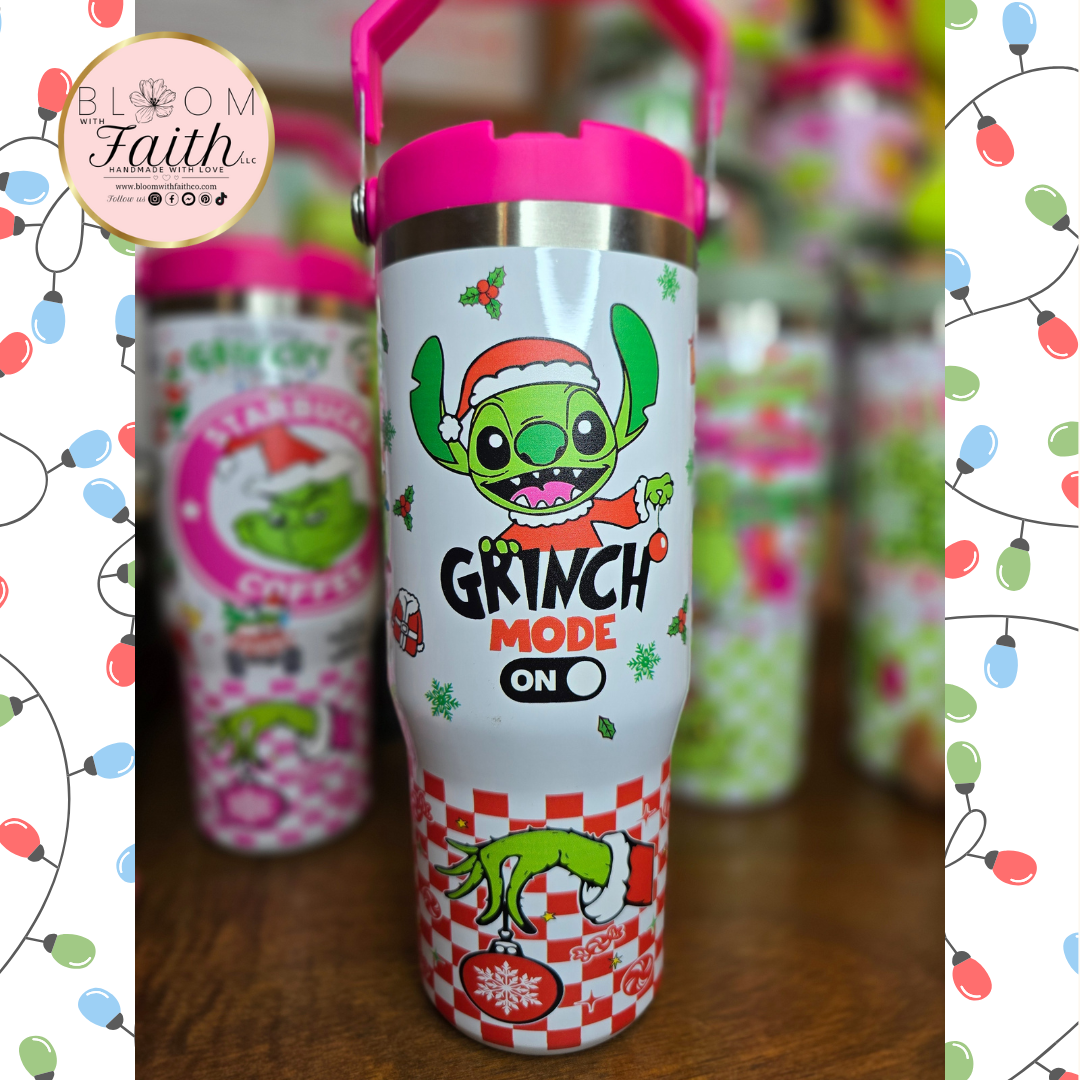 Christmas G R I N C H 30oz Cups