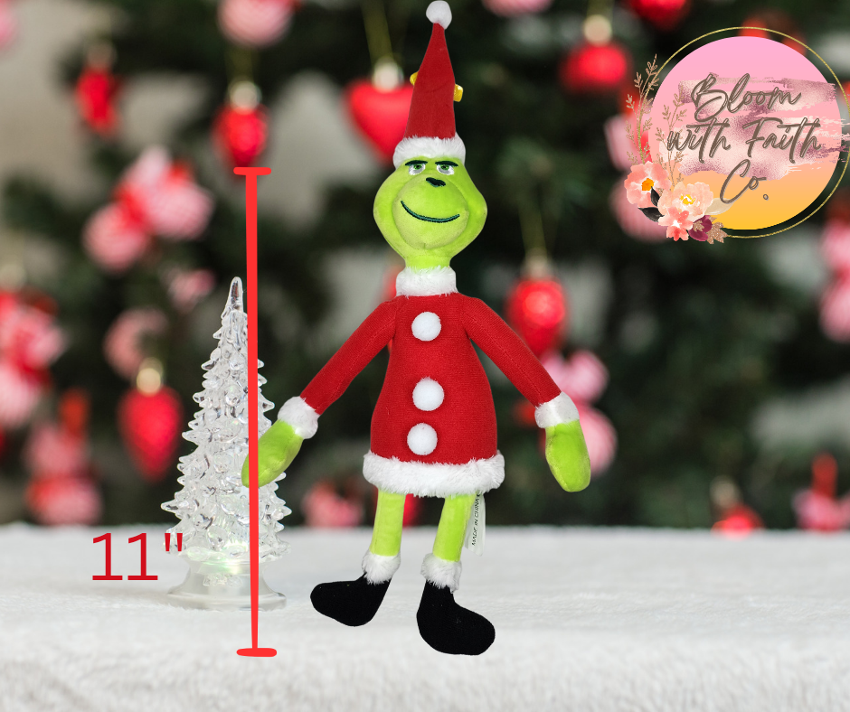 The Grinch Santa Plush