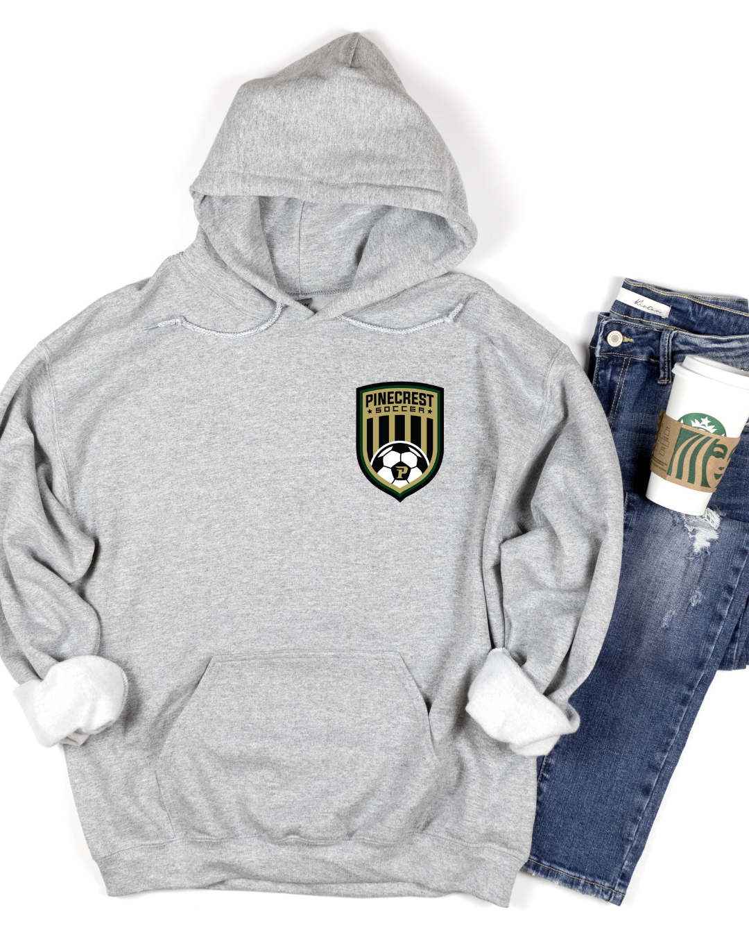 Crest Logo Soccer Hoodie Unisex
