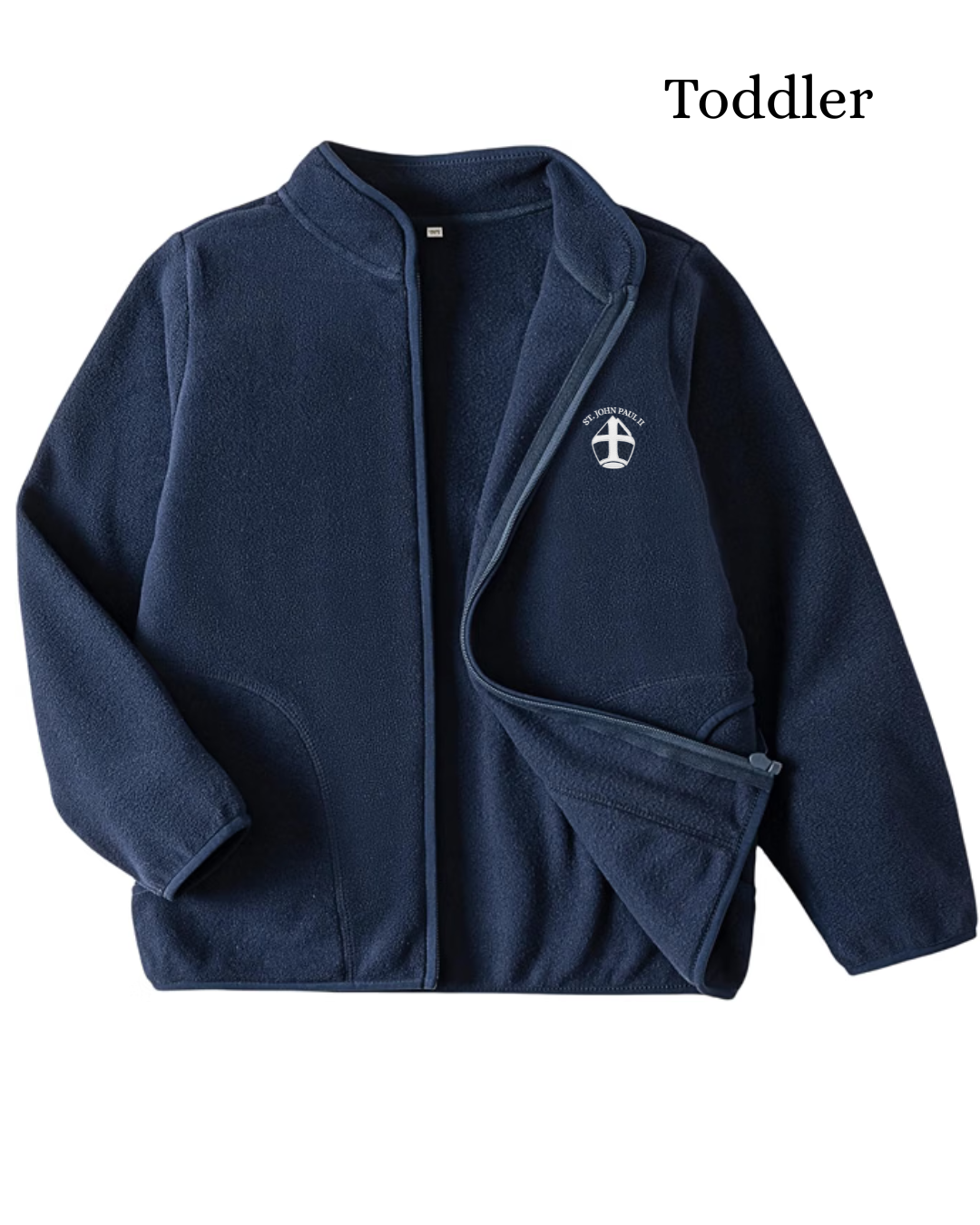 Toddler Fleece Jacket Embroidered