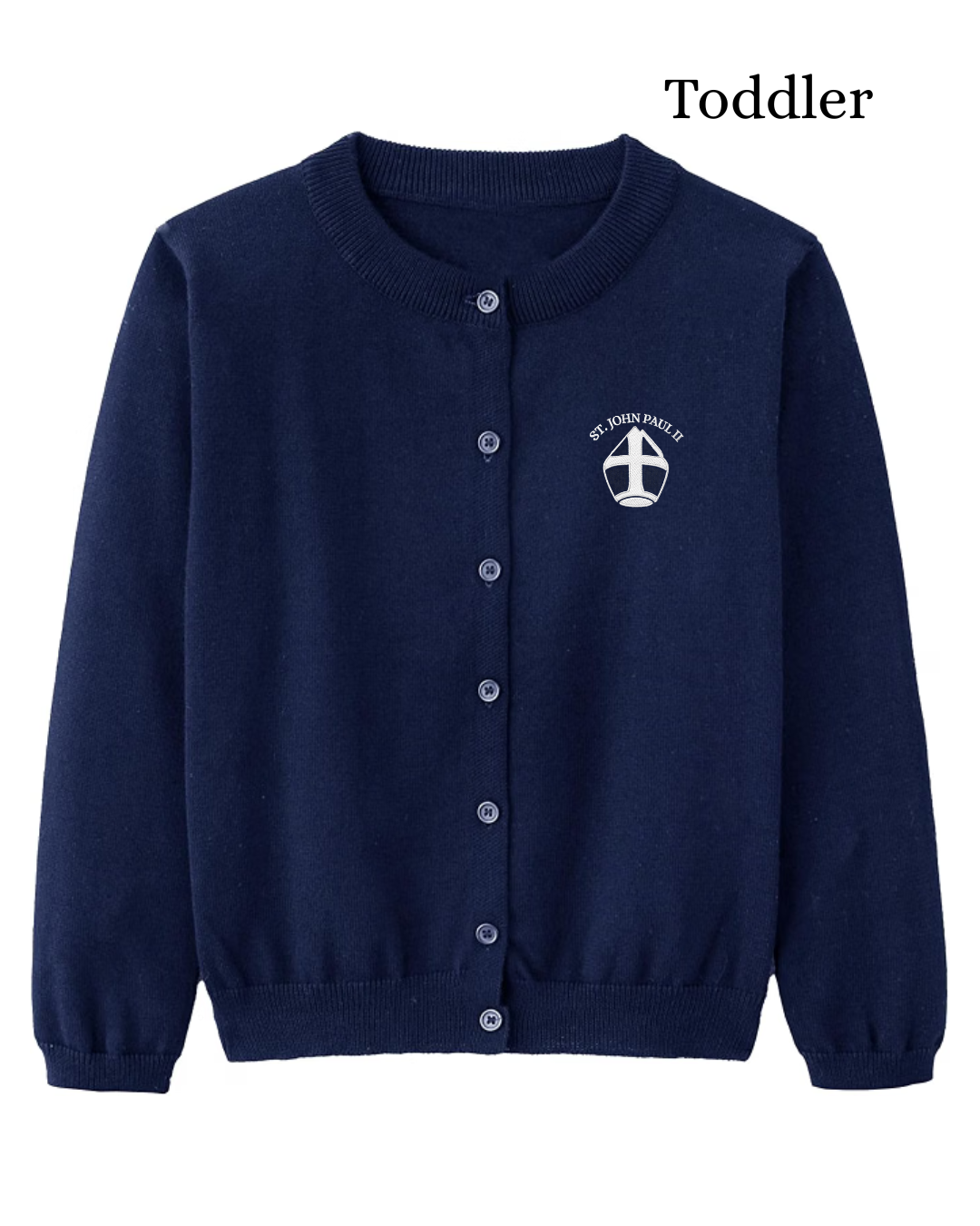 Girls Toddler Sweater Embroidered