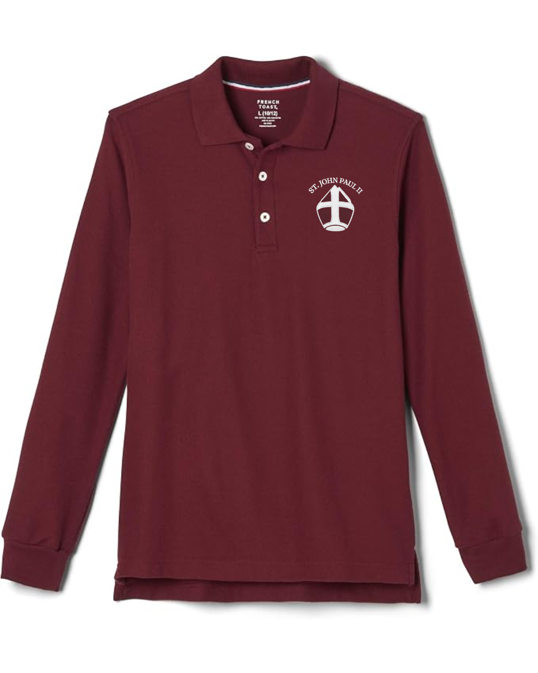 Long Sleeve Polo Embroidered