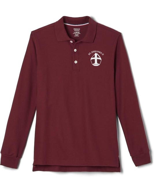 Long Sleeve Polo Embroidered