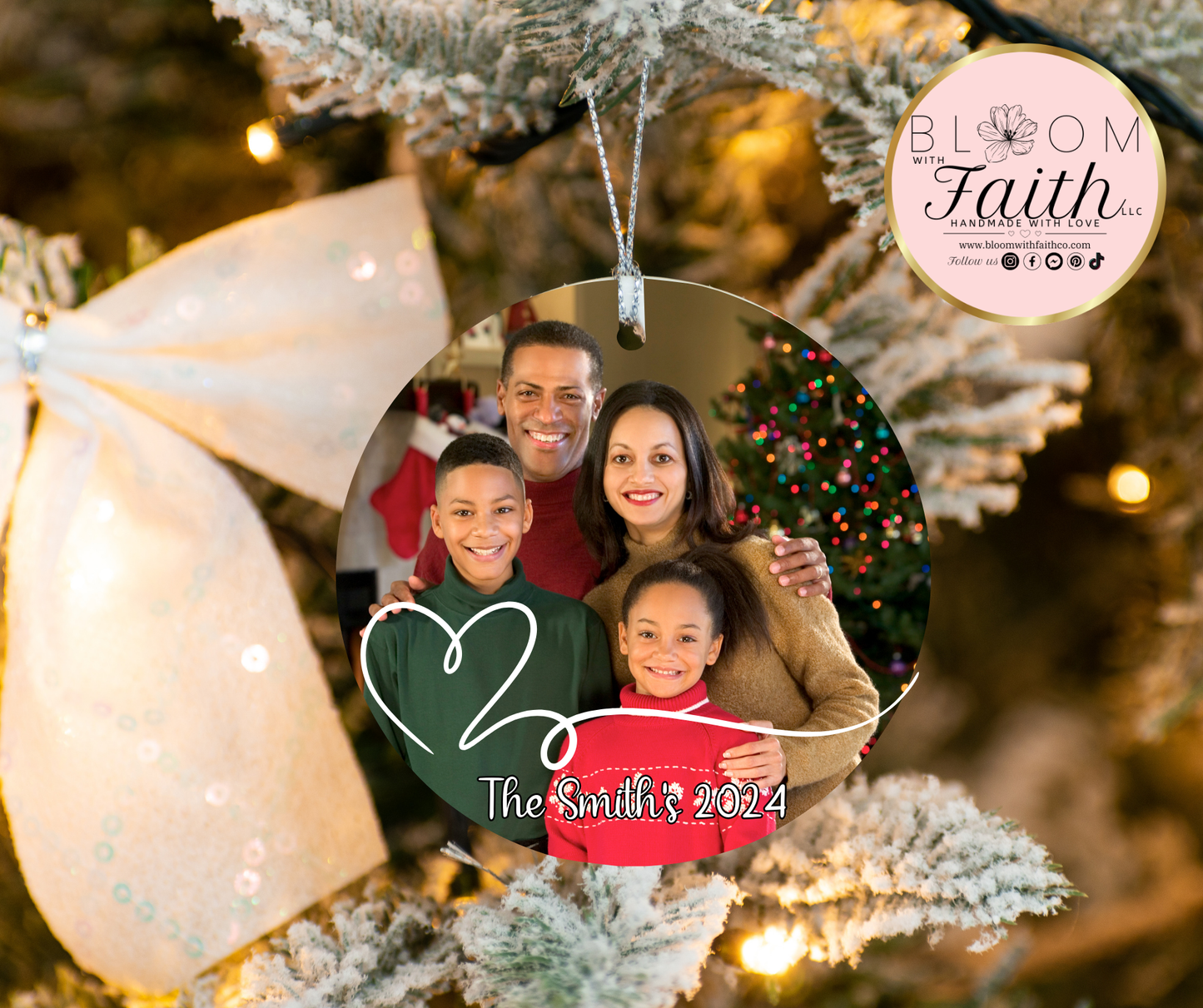 Personalized photo ornaments