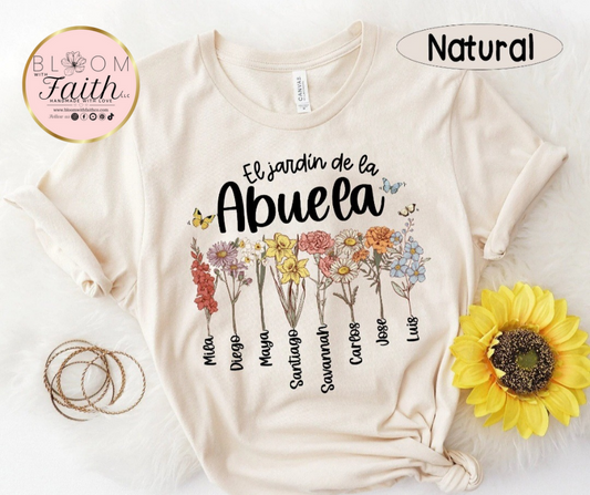 Camisa del Jardin de abuela - Grandma's garden shirt