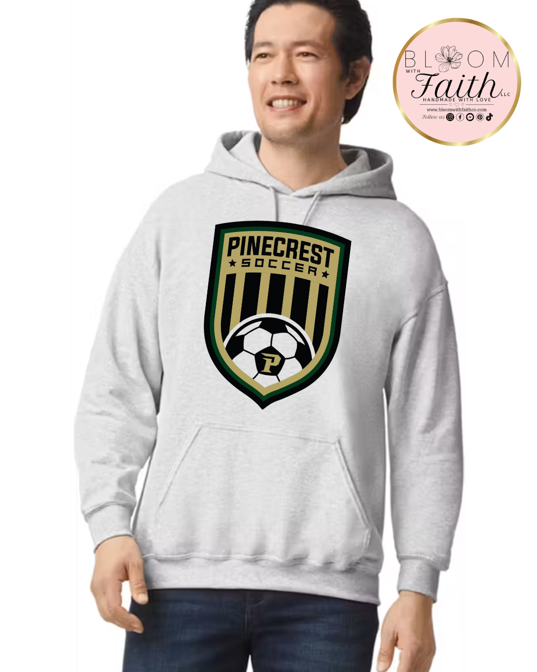 Crest Soccer Hoodie Unisex