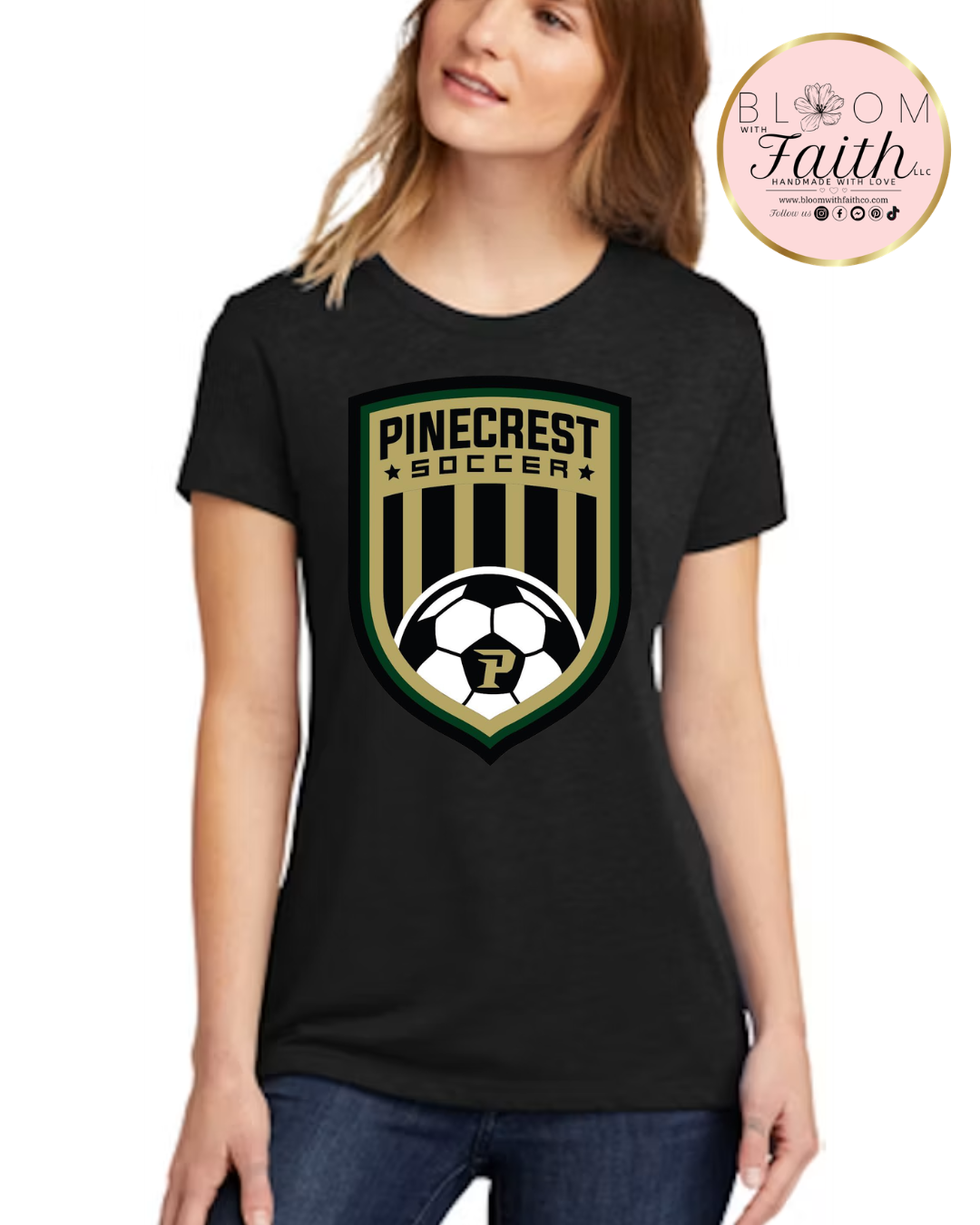 Crest Soccer Women Shirt