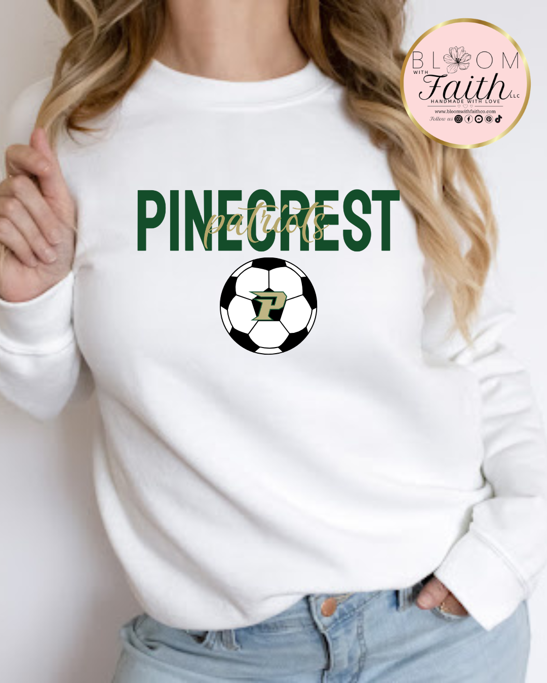 Pinecrest Soccer Sweatshirt Unisex