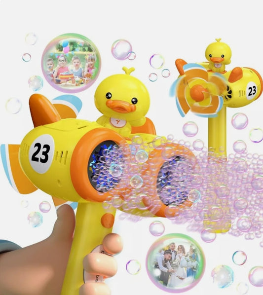 Duck high speed bubble gun with light