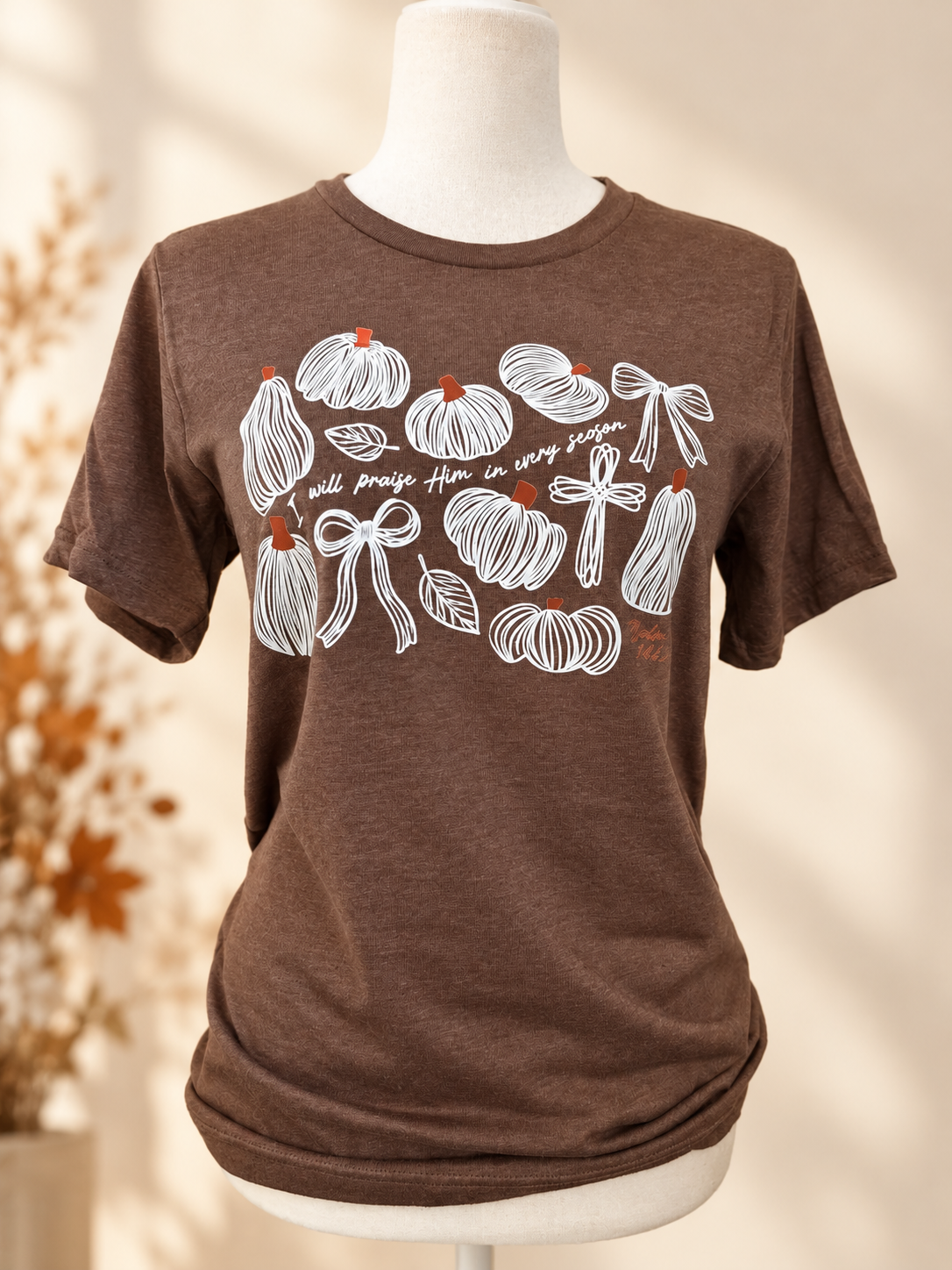 I will praise Him Pumpkins