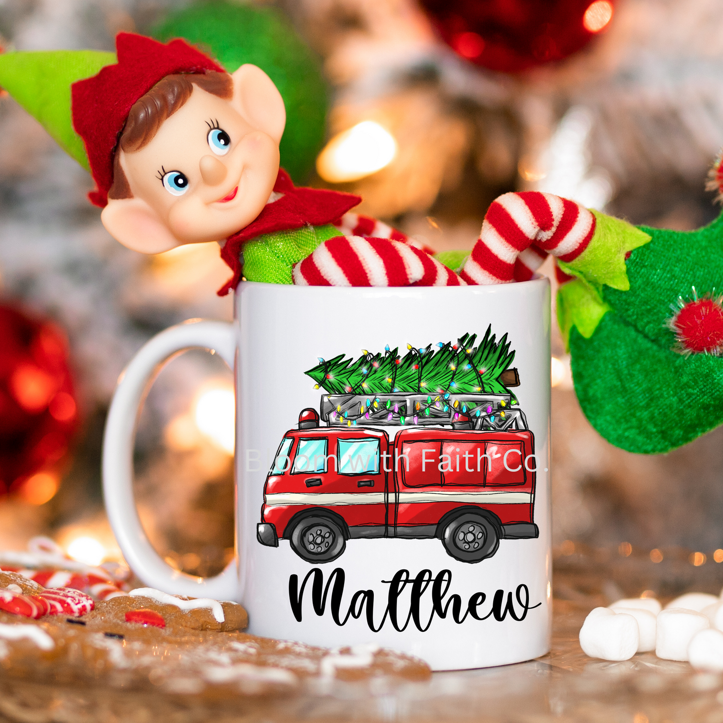 Personalized Christmas Mugs