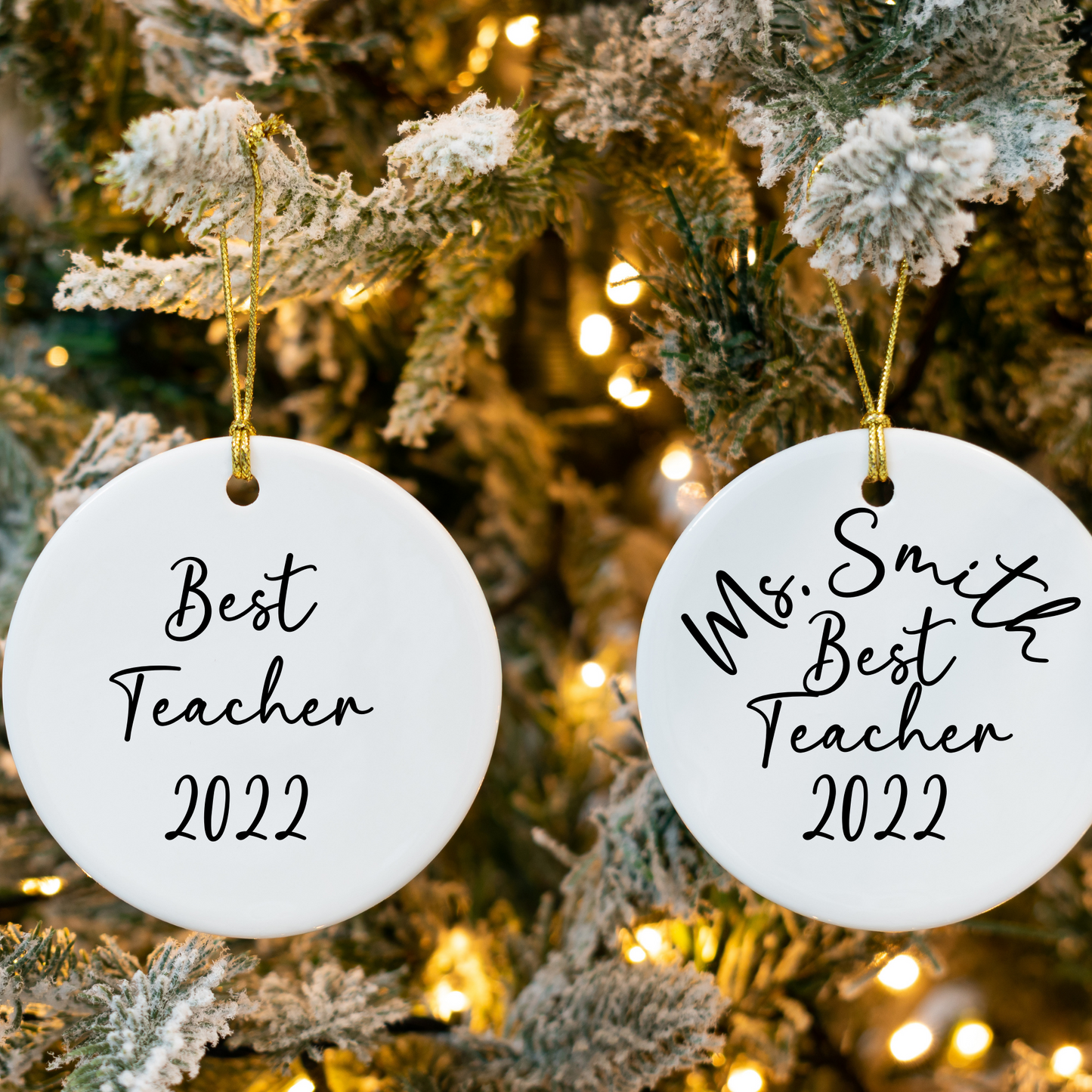 Personalized Christmas Ornaments