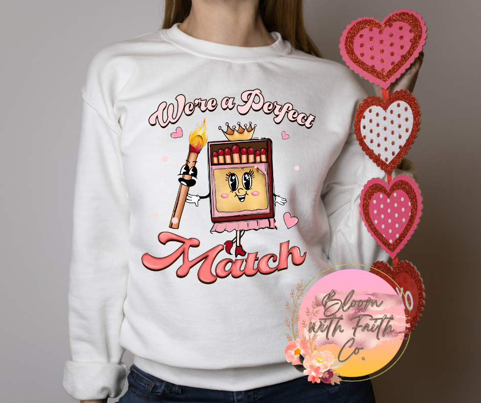 Valentine's sweatshirts, shirts, and hoodies.