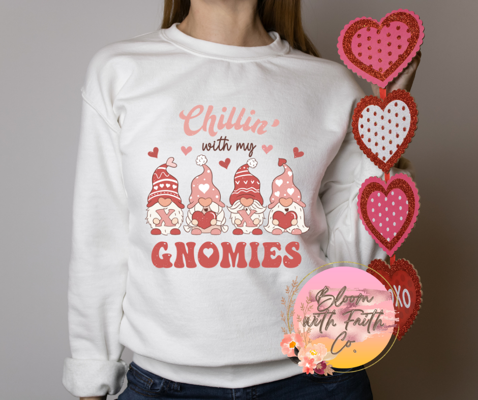 Valentine's sweatshirts, shirts, and hoodies.
