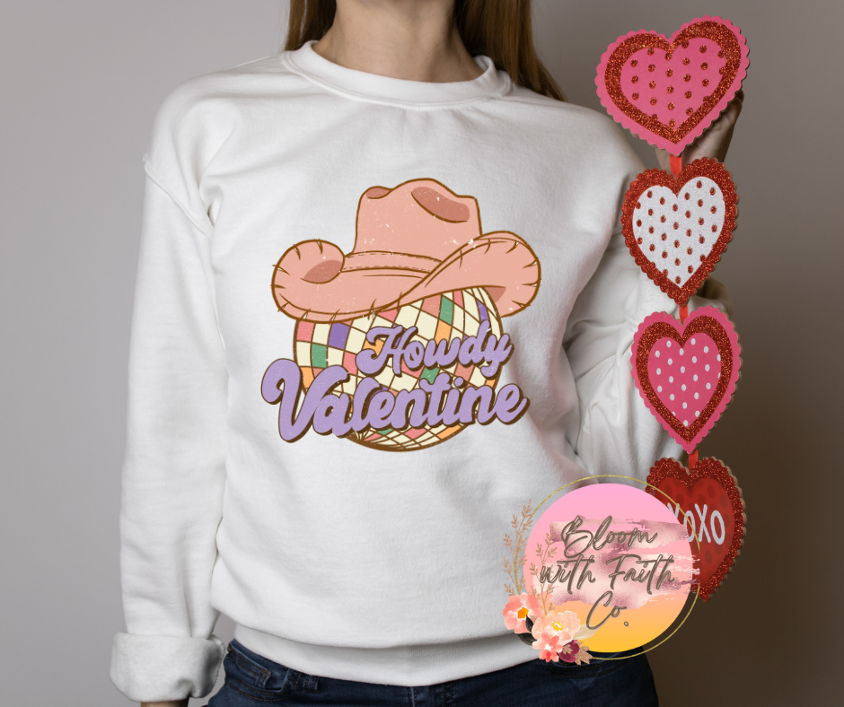 Valentine's sweatshirts, shirts, and hoodies.