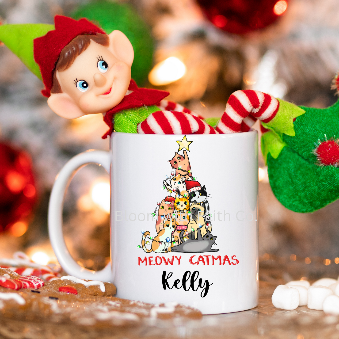 Personalized Christmas Mugs