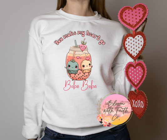 Valentine's sweatshirts, shirts, and hoodies.