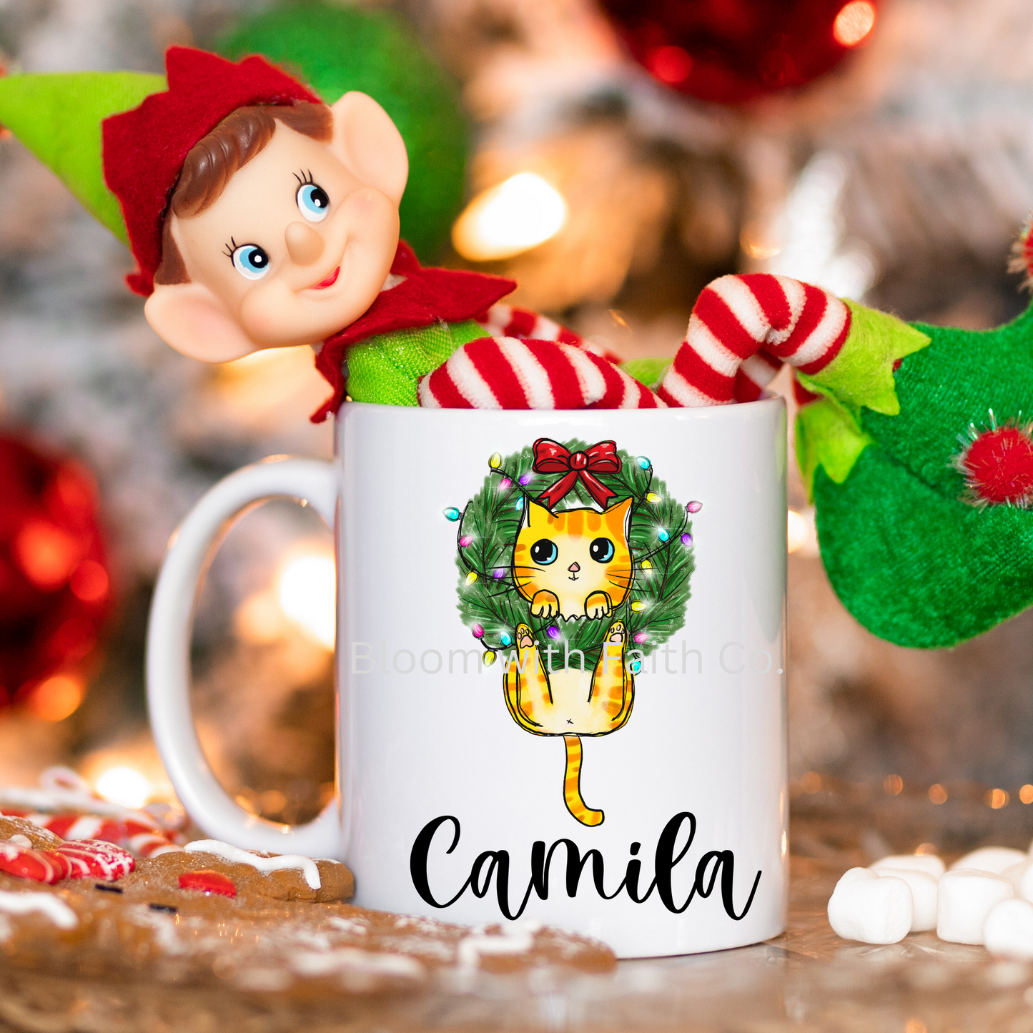 Personalized Christmas Mugs