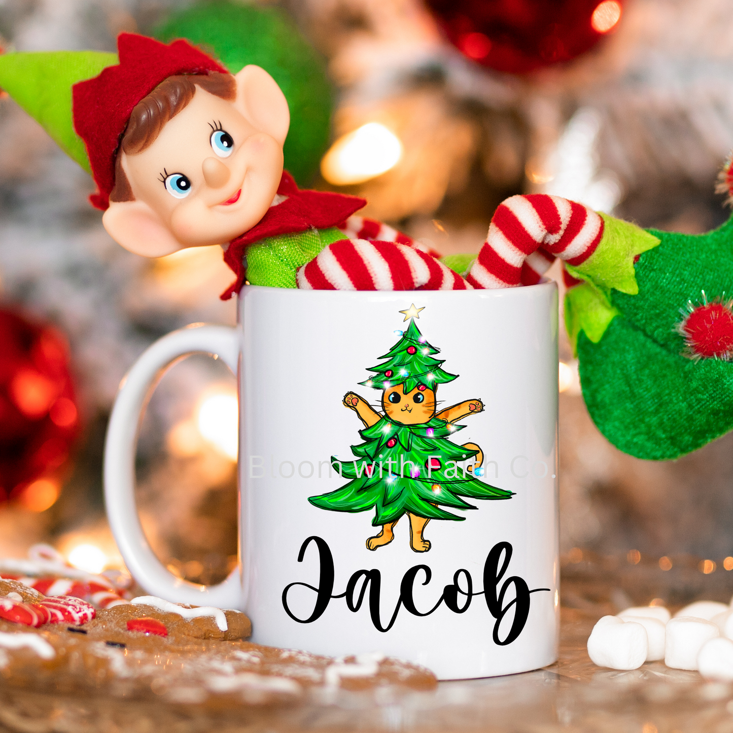 Personalized Christmas Mugs
