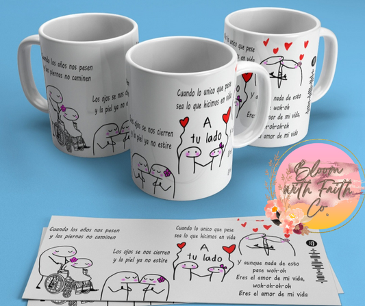 Taza de San Valentin A D M V
