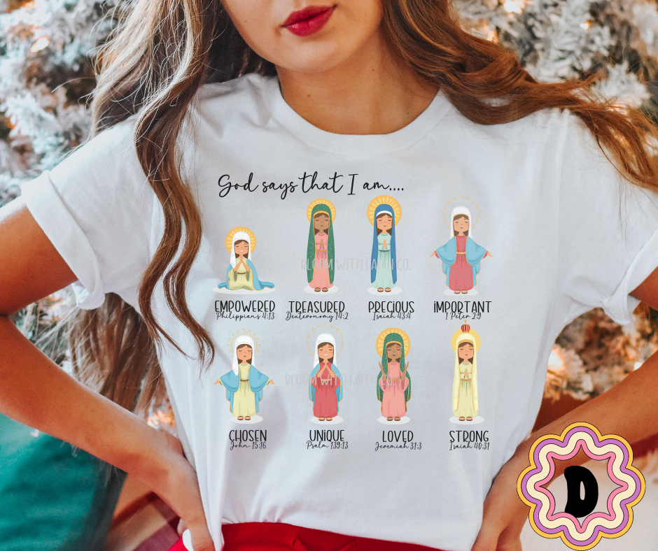 Virgen de Guadalupe t-shirt, Our Lady of Guadalupe t-shirt, Virgencita de Guadalupe