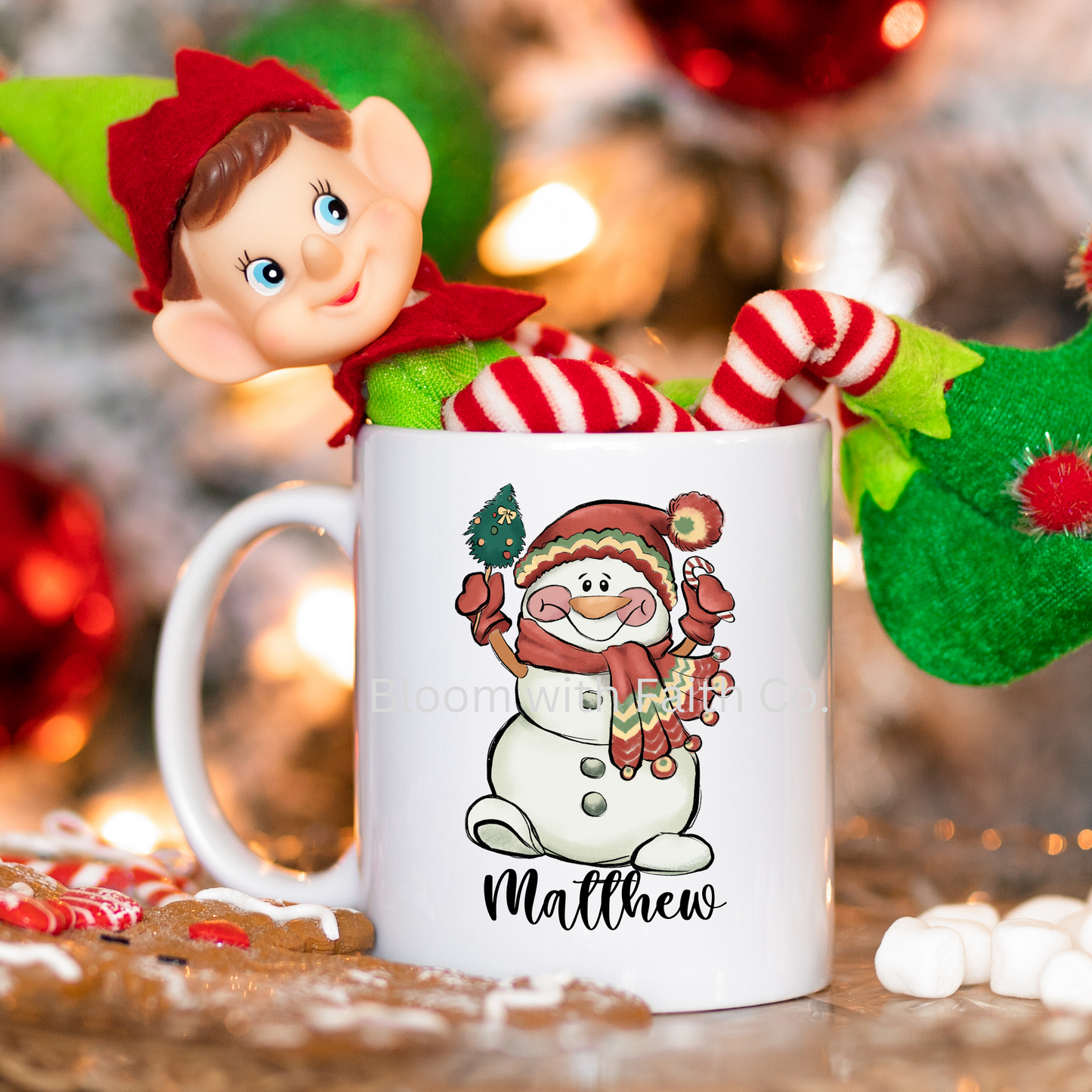Personalized Christmas Mugs