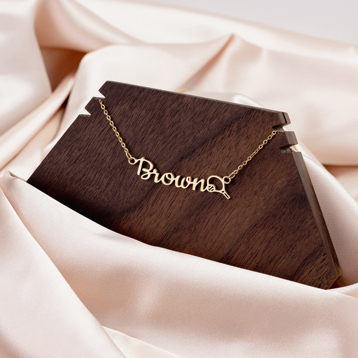 Custom Sports Name & number + sport charm necklace